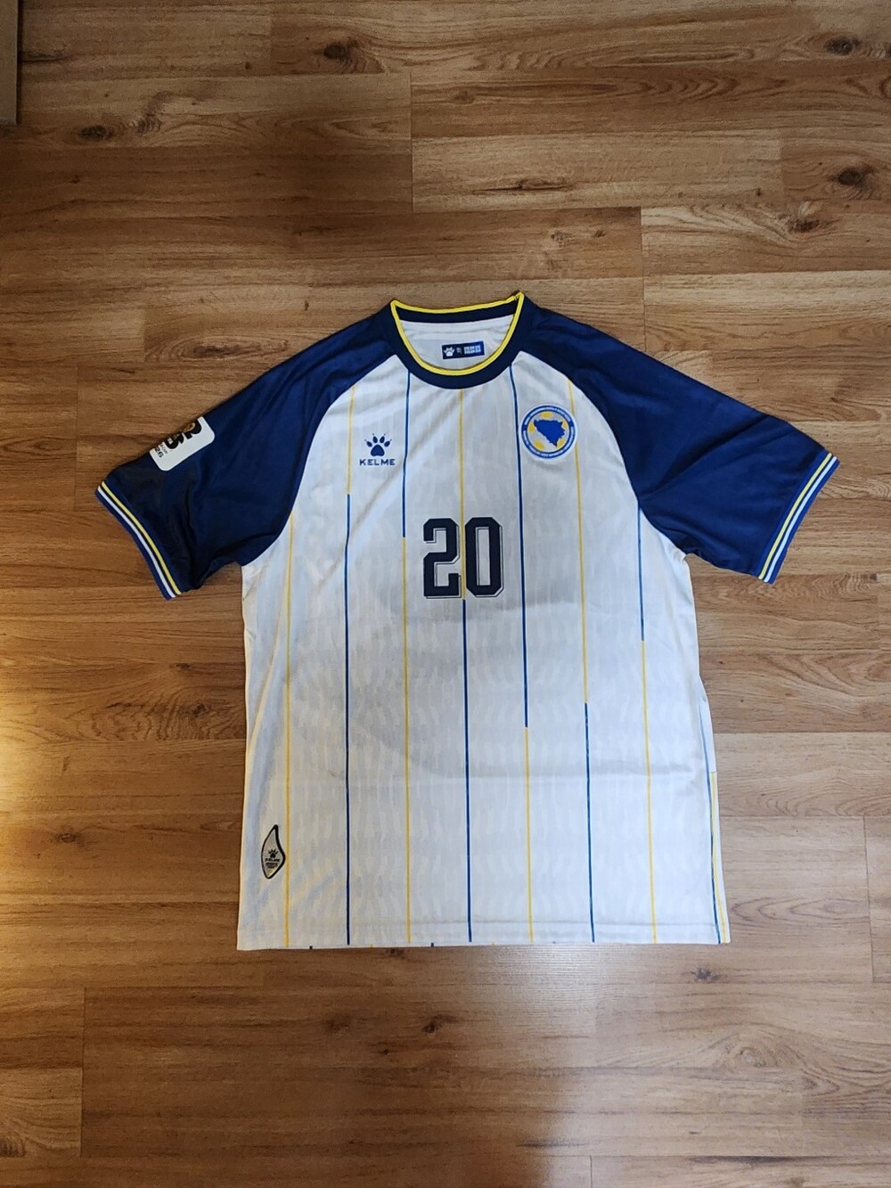 🇧🇦 Bosnia Bajraktarevic White Jersey XXL & Small 🇧🇦 Bosna Dres